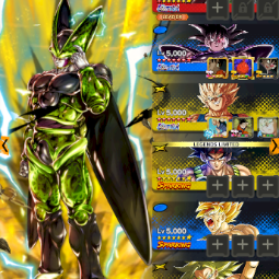 LVL216. 8star perfect cell+14star majin vegeta+14star turles. 16 legends limited 0